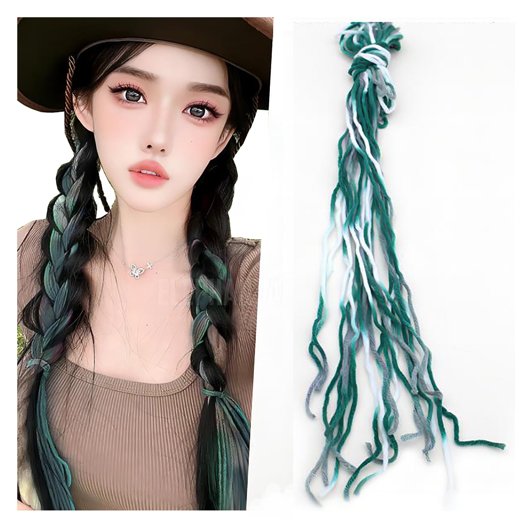 Amazon.co.jp: ウィッグ エクステンション 30色 ヘアティンセル